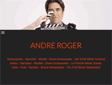 Tablet Screenshot of andre-roger.com